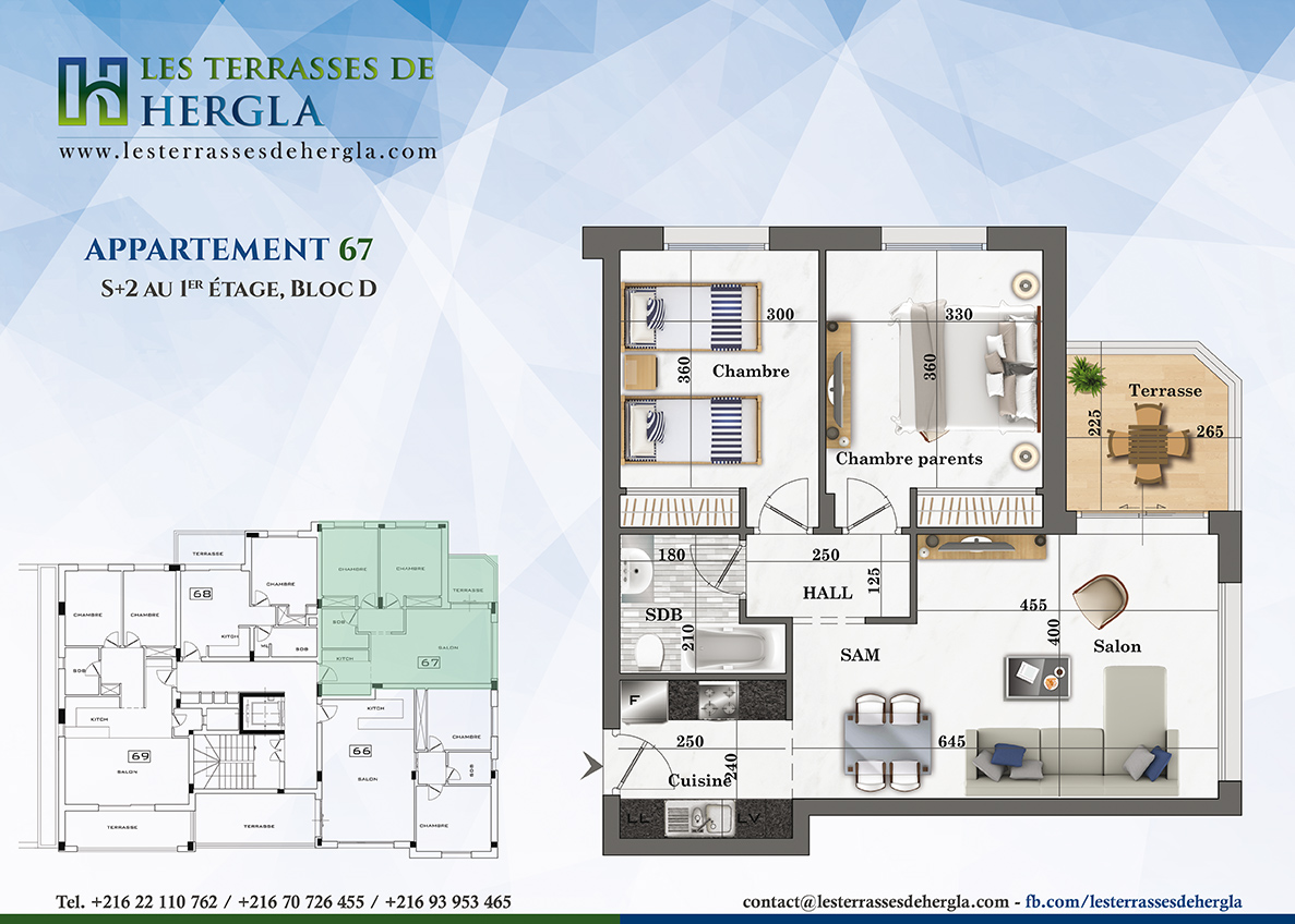 plan appartement 67